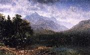 Albert Bierstadt Mount Washington USA oil painting artist
